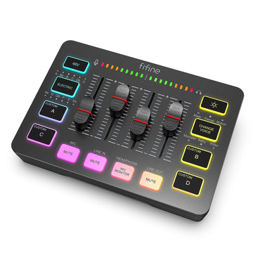 Professional Audio Control for Streaming and Podcasting